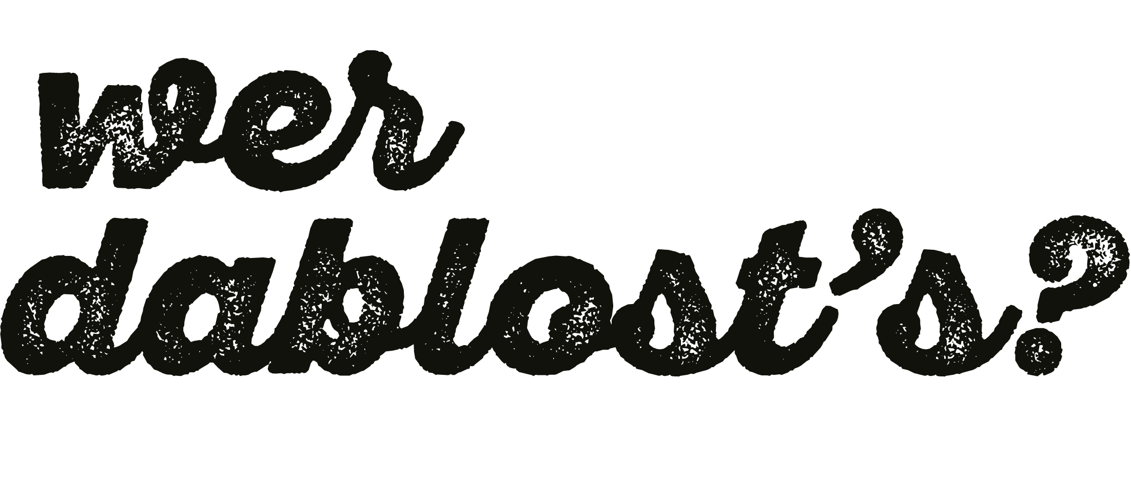 Logo Wer dablost's Logo Wer dablost's
